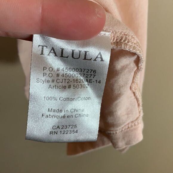 Talula Aritzia Pink Heart Tank Top - Picture 5 of 5